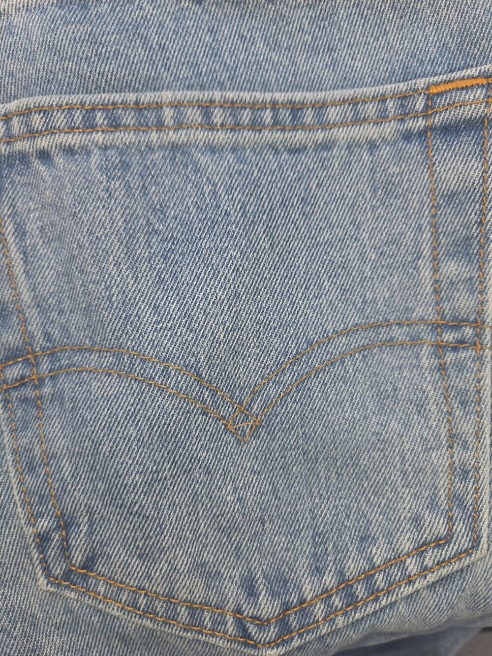 Levi's 505 Jeans 30"x34" Blue 100% Cotton Non-Stretc Regular Fit Medium Wash NWT - Picture 12 of 14